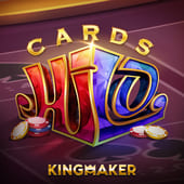Cards Hi Lo cards game at OrionPlay